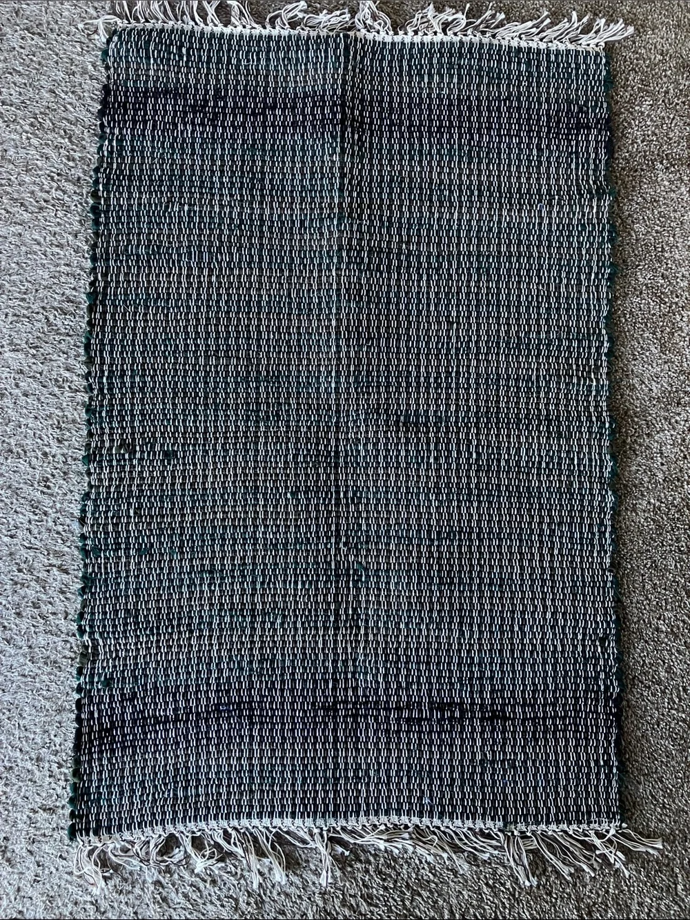 Handmade rag rug